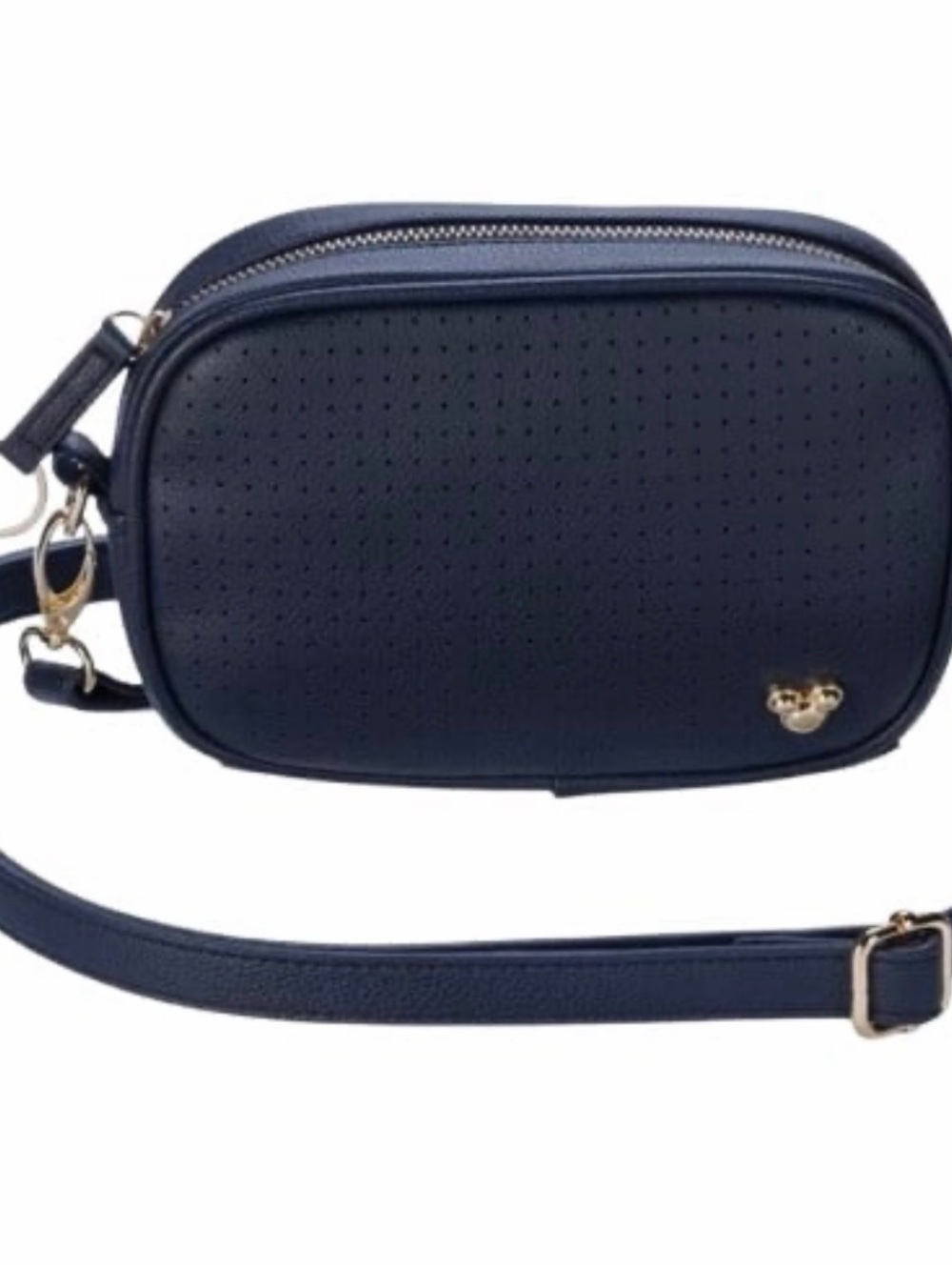 BNWT Mickey Mouse Icon Flair Convertible Crossbody/Belt Bag – Navy - Picture 5 of 7